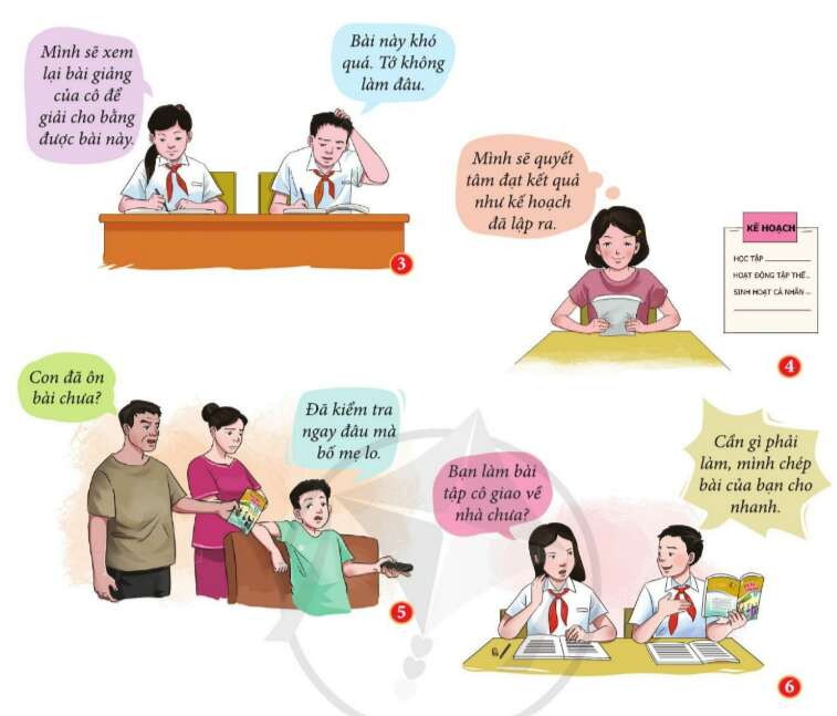 Em Hãy Phân Tích Thái Độ Và Hành Vi Học Tập Của Các Bạn Học Sinh Trong Các Hình  Ảnh Trên Và Chỉ Ra Những Biểu Hiện