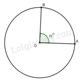 Lý thuyết Độ dài của cung tròn. Diện tích hình quạt tròn và hình vành khuyên (Kết nối tri thức 2024) | Lý thuyết Toán 9 (ảnh 1)