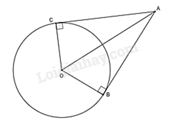 Lý thuyết Vị trí tương đối của đường thẳng và đường tròn (Kết nối tri thức 2024) | Lý thuyết Toán 9 (ảnh 4)