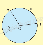 Lý thuyết Hình quạt tròn và hình vành khuyên (Chân trời sáng tạo 2024) | Lý thuyết Toán 9 (ảnh 1)