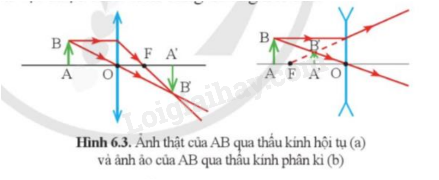 Lý thuyết KHTN 9 Bài 6 (Cánh diều 2024): Sự tạo ảnh qua thấu kính. Kính lúp (ảnh 2)