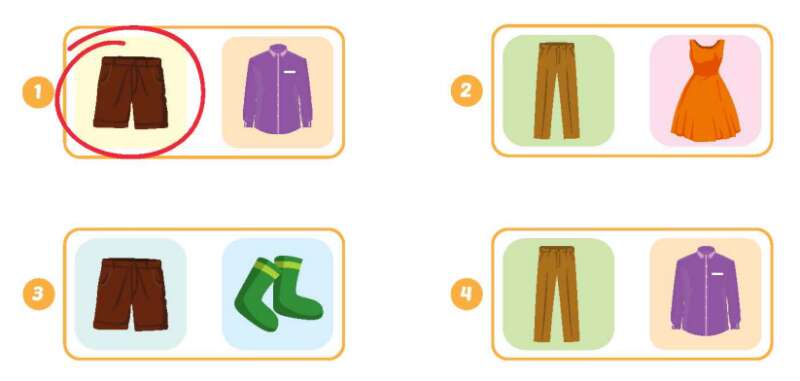 Giải SBT Tiếng Anh lớp 3 Unit 6: Clothes | iLearn Smart Start (ảnh 4)