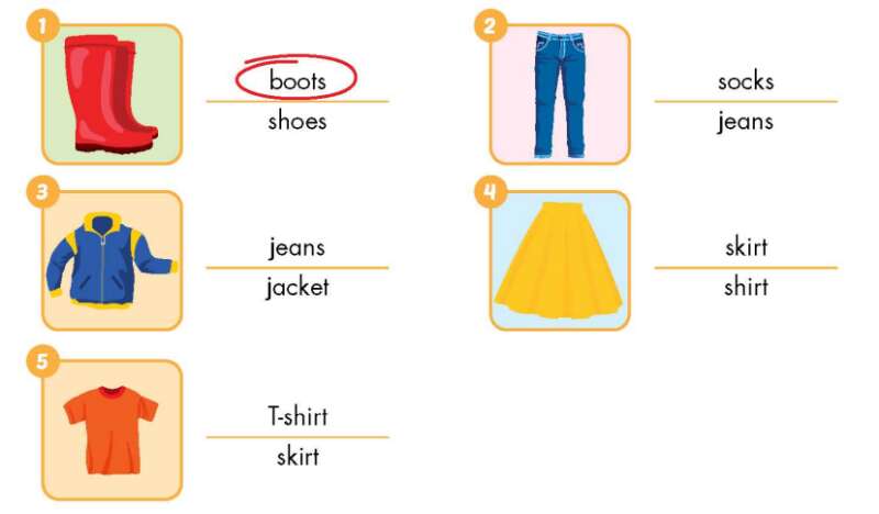 Giải SBT Tiếng Anh lớp 3 Unit 6: Clothes | iLearn Smart Start (ảnh 6)