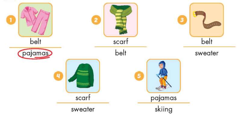 Giải SBT Tiếng Anh lớp 3 Unit 6: Clothes | iLearn Smart Start (ảnh 11)