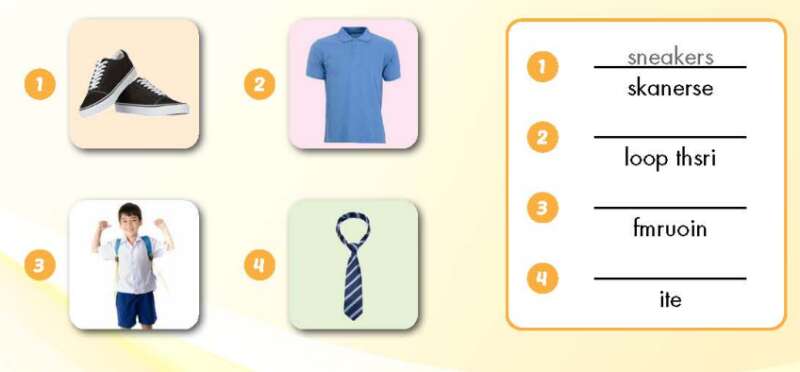 Giải SBT Tiếng Anh lớp 3 Unit 6: Clothes | iLearn Smart Start (ảnh 30)