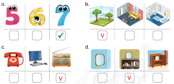 Giải SGK Tiếng Anh lớp 3 Unit 5. There are five rooms in my house | Phonics - Smart (ảnh 33)