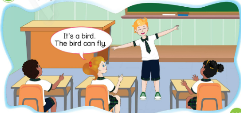 Giải SGK Tiếng Anh lớp 3 Unit 12. The bird can fly | Phonics - Smart (ảnh 12)