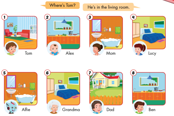 Giải SGK Tiếng Anh lớp 3 Unit 4: Home | iLearn Smart Start (ảnh 7)