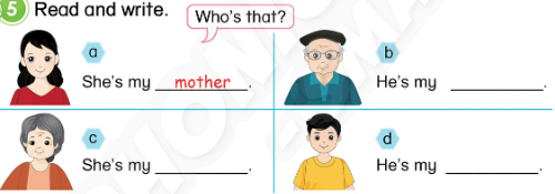 Giải SGK Tiếng Anh lớp 3 Unit 1. This is my mother | Phonics - Smart (ảnh 17)