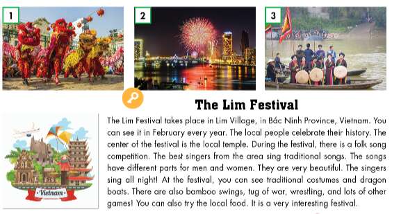 Giải SBT Tiếng Anh lớp 7 Unit 8. Festivals around the World | iLearn Smart Start (ảnh 7)