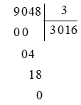 Toán lớp 3 trang 29, 30, 31 Chia số có bốn chữ số cho số có một chữ số | Chân trời sáng tạo (ảnh 6)