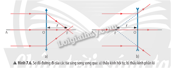 Lý thuyết KHTN 9 Bài 7 (Chân trời sáng tạo 2024): Thấu kính. Kính lúp (ảnh 5)