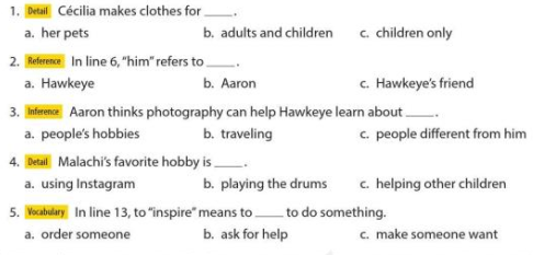 Unit 1 Comprehension lớp 7 trang 16 | Tiếng Anh 7 Cánh diều (ảnh 1)