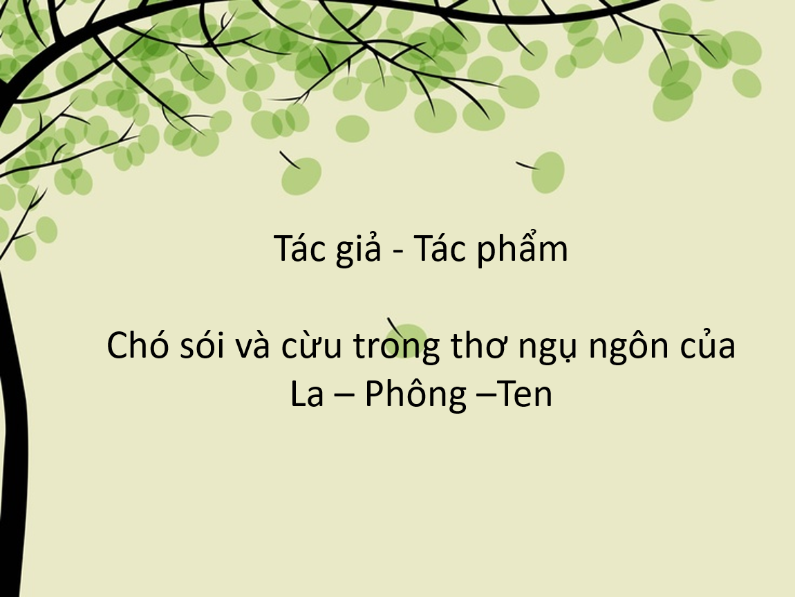 Tác giả tác phẩm Chó sói và cừu trong thơ ngụ ngôn của La Phông-ten – Ngữ văn lớp 9 (ảnh 2)