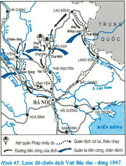 Giải Lịch Sử 9 Bài 25: Những năm đầu của cuộc kháng chiến toàn quốc chống thực dân Pháp (1946-1950) (ảnh 1)