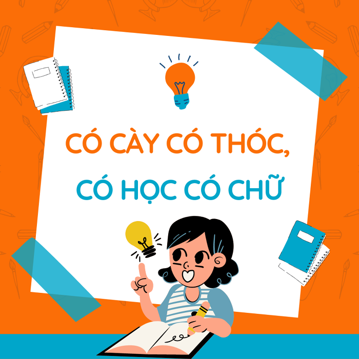 TOP 10 bài Nêu ý kiến về câu tục ngữ Có cày có thóc, có học có chữ 2024 SIÊU HAY (ảnh 1)