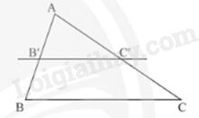 Lý thuyết Định lí Thalès trong tam giác (Chân trời sáng tạo 2023) hay, chi tiết | Lý thuyết Toán lớp 8 (ảnh 2)