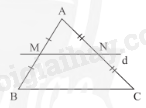 Lý thuyết Đường trung bình của tam giác (Chân trời sáng tạo 2023) hay, chi tiết | Lý thuyết Toán lớp 8 (ảnh 3)