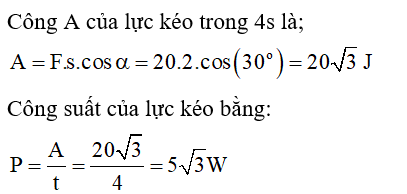 Công thức tính công của lực kéo 2024 mới nhất (ảnh 4)