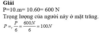 Công thức tính trọng lượng 2024 mới nhất (ảnh 1)