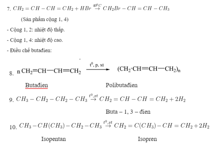 Tổng hợp các phương trình hữu cơ 11 cần nhớ (ảnh 11)