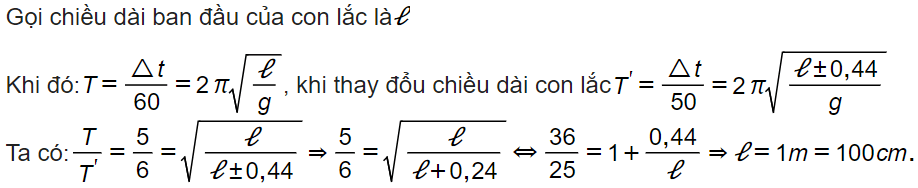 Con lắc đơn là gì? Công thức tính chu kì, tần số góc của dao động và bài tập (ảnh 2)