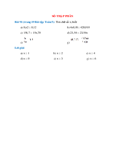Tìm chữ số x, biết: 8,x2 = 8,12