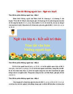 TOP 8 mẫu Tóm tắt Những người bạn 2025 hay, ngắn gọn
