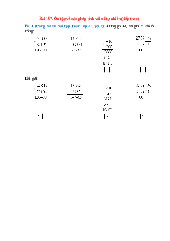 Đúng ghi Đ, sai ghi S vào ô trống: 74306 + 52194 = 126490