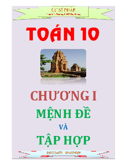 Tài liệu học tập về mệnh đề và tập hợp