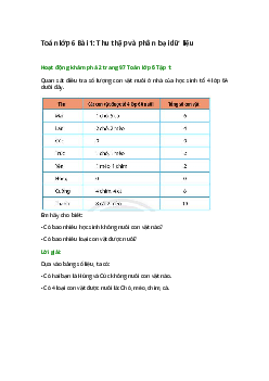 Hoạt động khám phá 2 trang 97 Toán 6 Tập 1 | Chân trời sáng tạo Giải toán lớp 6