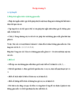 Lý thuyết Toán 10 Chương 10 (Chân trời sáng tạo 2024): Xác suất hay, chi tiết