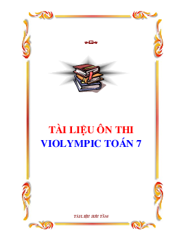 Đề thi Violympic Toán 7