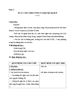 Giáo án lịch sử 5 bài 3: cuộc phản công ở kinh thành huế mới nhất.