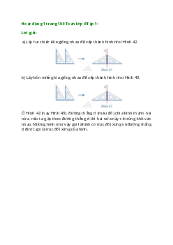 Hoạt động 1 trang 108 Toán 6 Tập 1 | Cánh diều Giải toán lớp 6