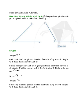 Hoạt động 4 trang 98 Toán 6 Tập 2 | Cánh diều Giải toán lớp 6