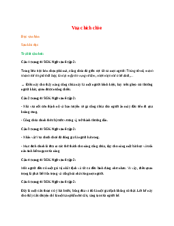 Soạn bài Vua chích chòe – ngắn nhất Kết nối tri thức