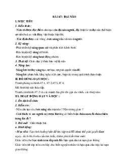 Giáo án Sinh học 8 Bài 47: Đại não mới nhất - CV5555