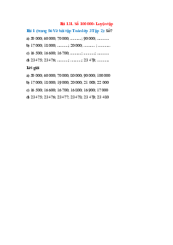  Số? 50 000; 60 000; 70 000; ...........; 90 000