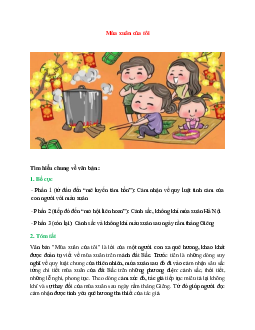 Mùa xuân của tôi – Ngữ văn lớp 7