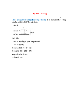 Tỉ số của hai số là 3/4. Tổng của hai số đó là 658. Tìm hai số đó