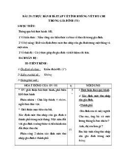 GIÁO ÁN CÔNG NGHỆ 6 BÀI 29::THỰC HÀNH GIÁO ÁN CÔNG NGHỆ 6 BÀI TẬP VỀ TÌNH HUỐNG VỀ THU CHI TRONG GIA ĐÌNH (T1) MỚI NHẤT – CV5555