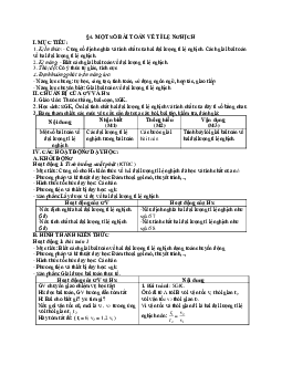 Giáo án Toán 7 bài 4: Một số bài toán về đại lượng tỉ lệ nghịch mới nhất