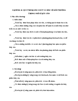 Giáo án Công Nghệ 7 Bài 54: Chăm sóc, quản lí và phòng trị bệnh cho động vật thủy sản mới nhất - CV5512