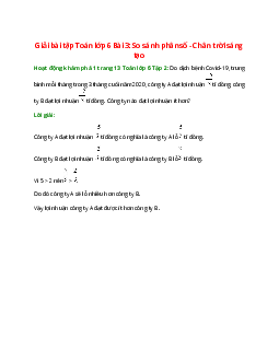 Hoạt động khám phá 1 trang 13 Toán 6 Tập 2 | Chân trời sáng tạo Giải toán lớp 6