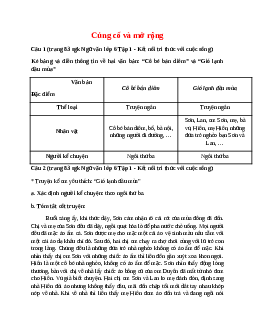Soạn bài Củng cố và mở rộng trang 83 Tập 1 – hay nhất Kết nối tri thức