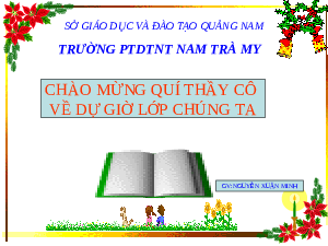 Giáo án Địa lí 9 Bài 25: Vùng duyên hải Nam Trung Bộ