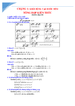 Tổng ôn đề luyện thi vào lớp 10 môn toán