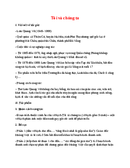 Tôi và chúng ta – nội dung, dàn ý phân tích, bố cục, tóm tắt