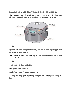 Đọc mở rộng trang 90 Tiếng Việt lớp 2 Tập 2 – Kết nối tri thức